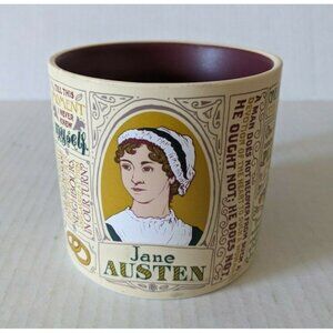 Jane Austen Coffee Mug The Unemployed Philosophers Guild 2017 Quotes 12 Oz #3433